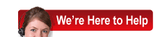 We are here to help you