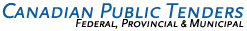 Canadian Public Tenders - Federal, Provincial & Municipal